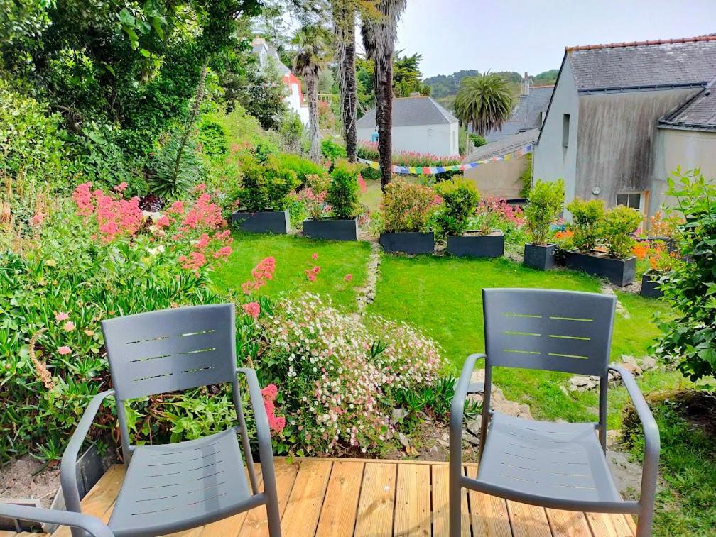 Vila Les 2 Moi S'L Sauzon Exteriér fotografie